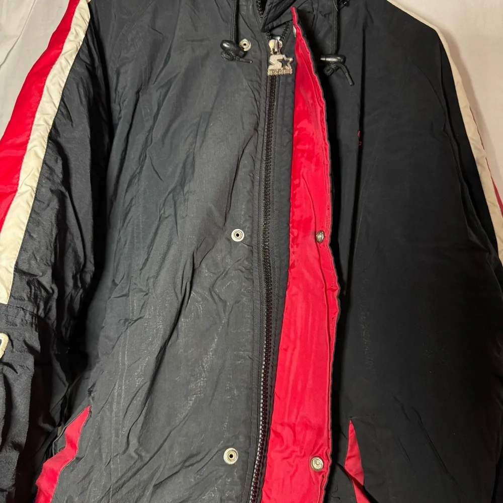 Vintage‎ 90's Chicago Bulls Starter Puffer Jacket Men's Size XXL